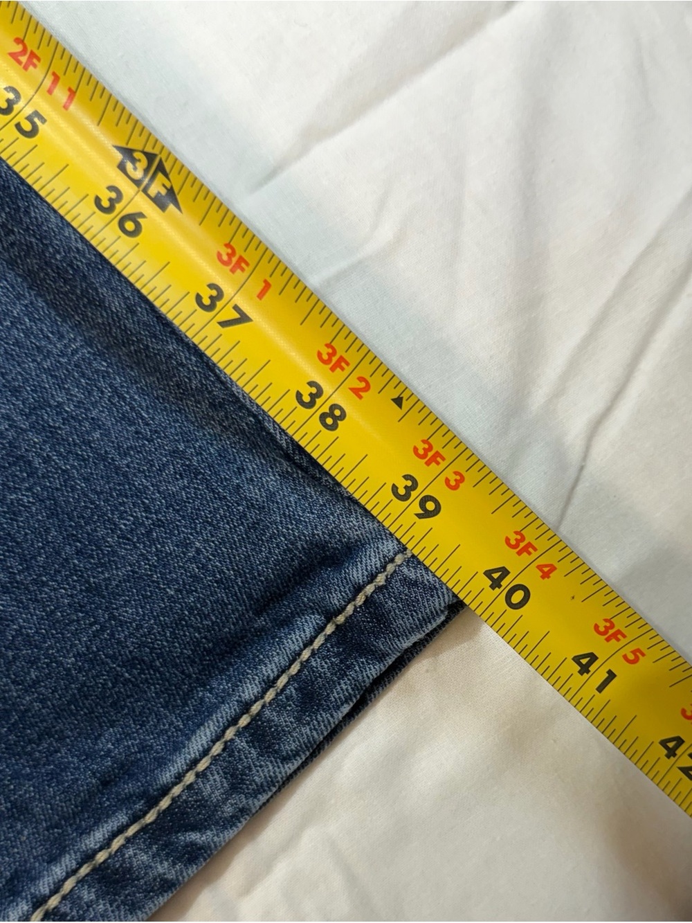 Wrangler 20X Indigo Blue Jeans with Contrast Stitching - Picture 11 of 11